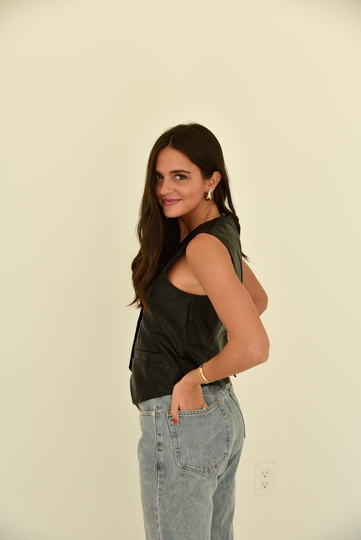 Leather Vest