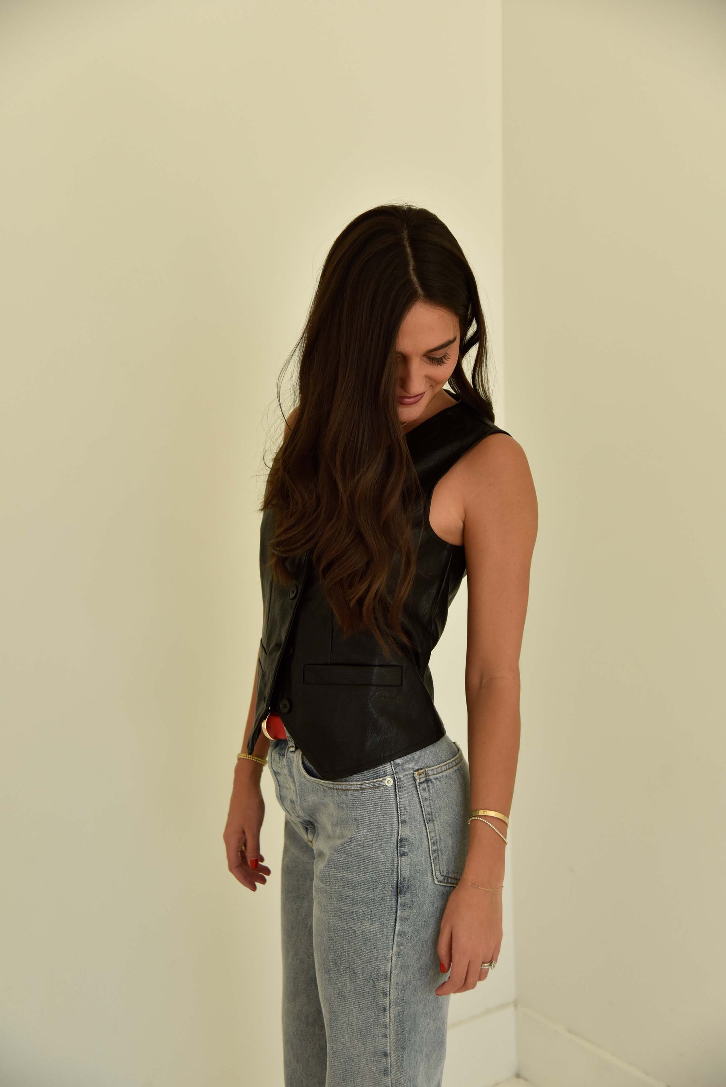Leather Vest
