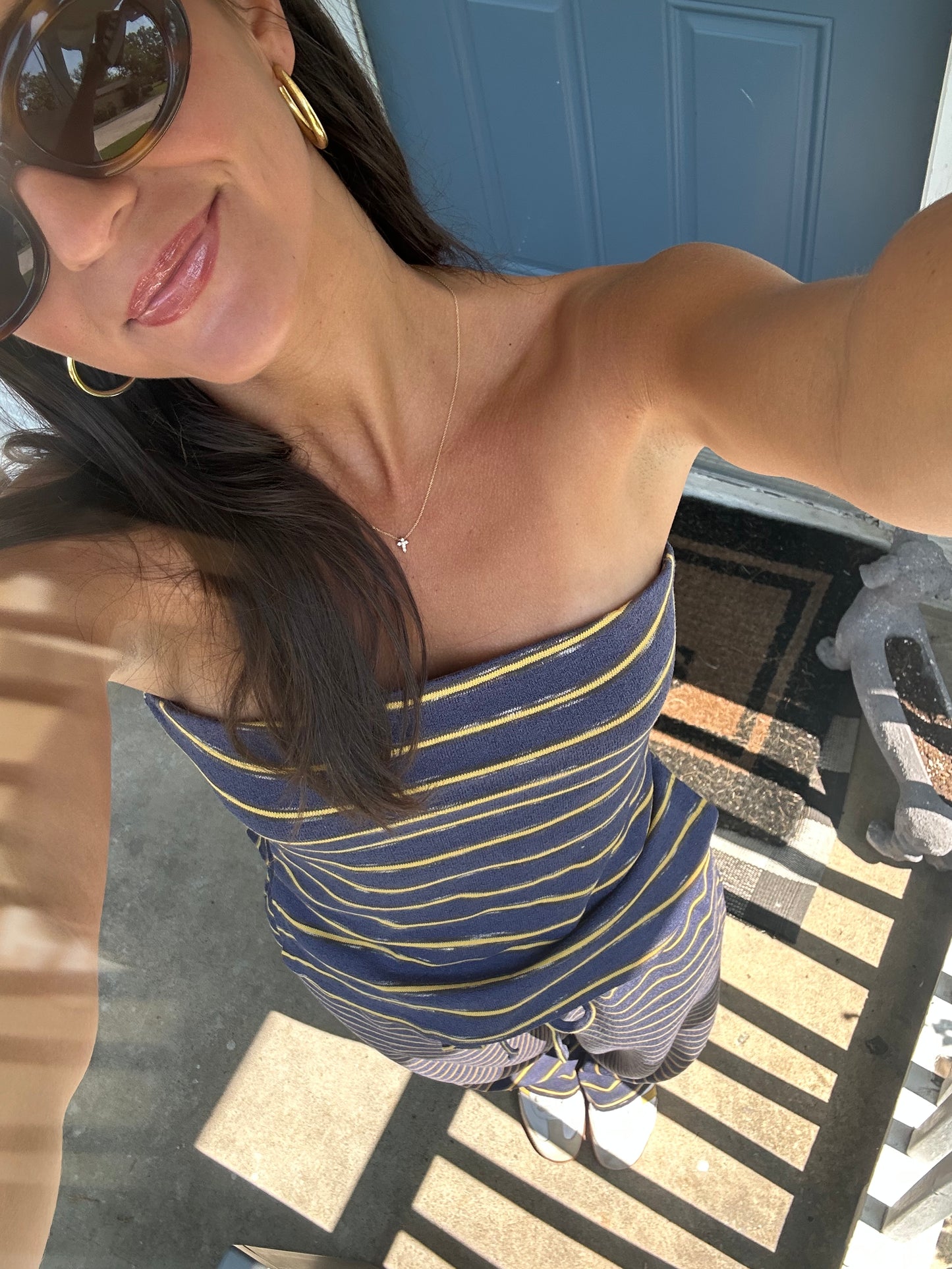 Striped Lounge Set