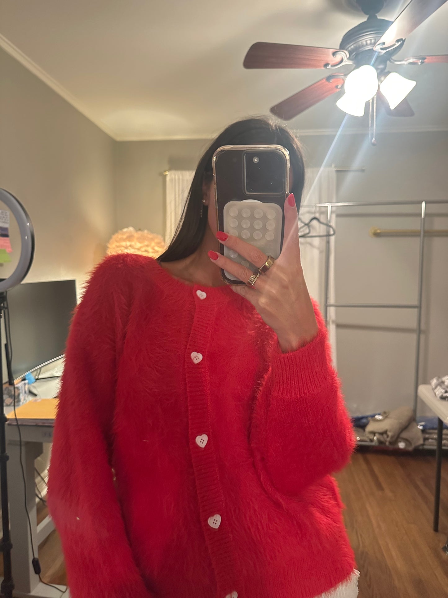 Red Heart Sweater