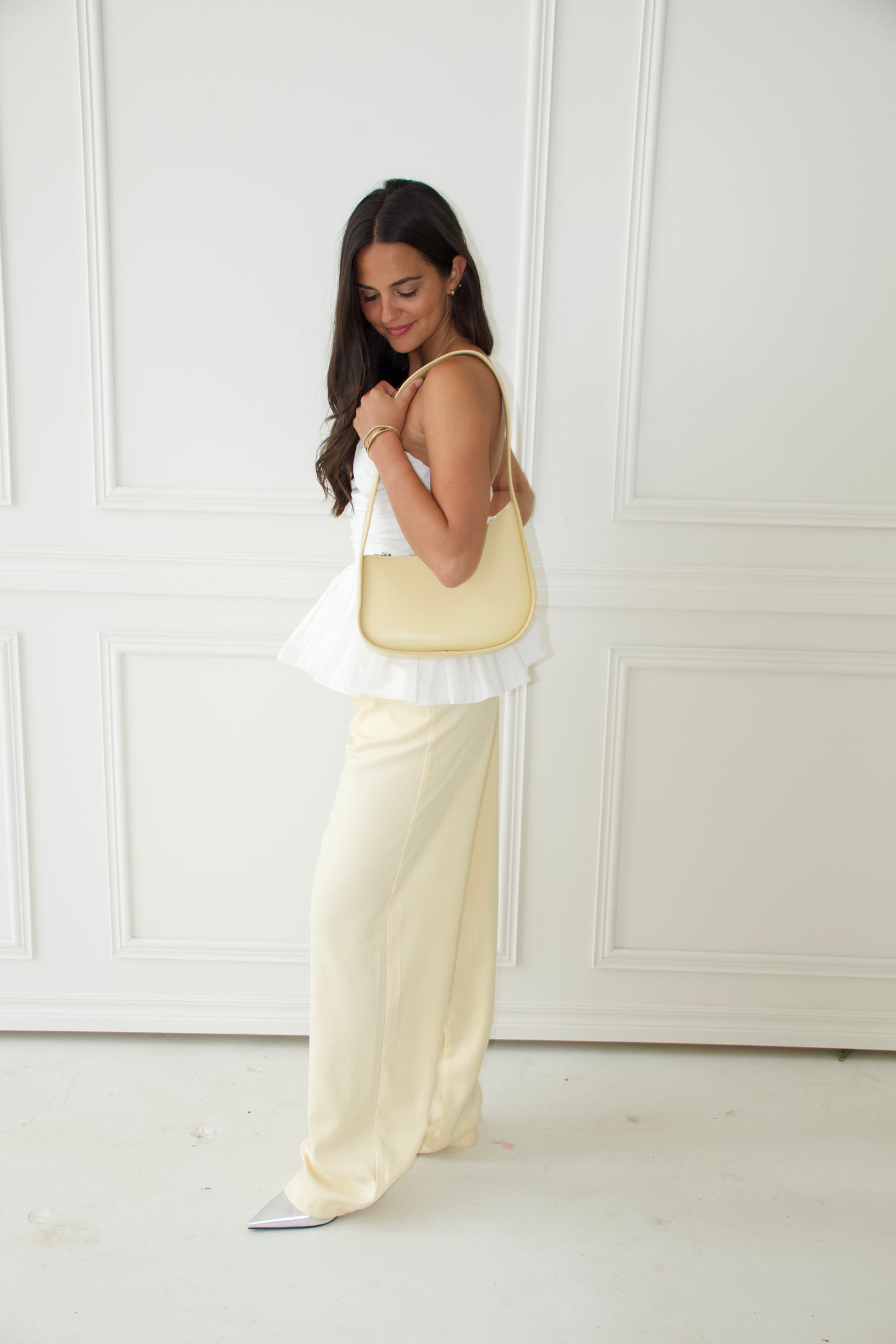 Pale Yellow Trousers