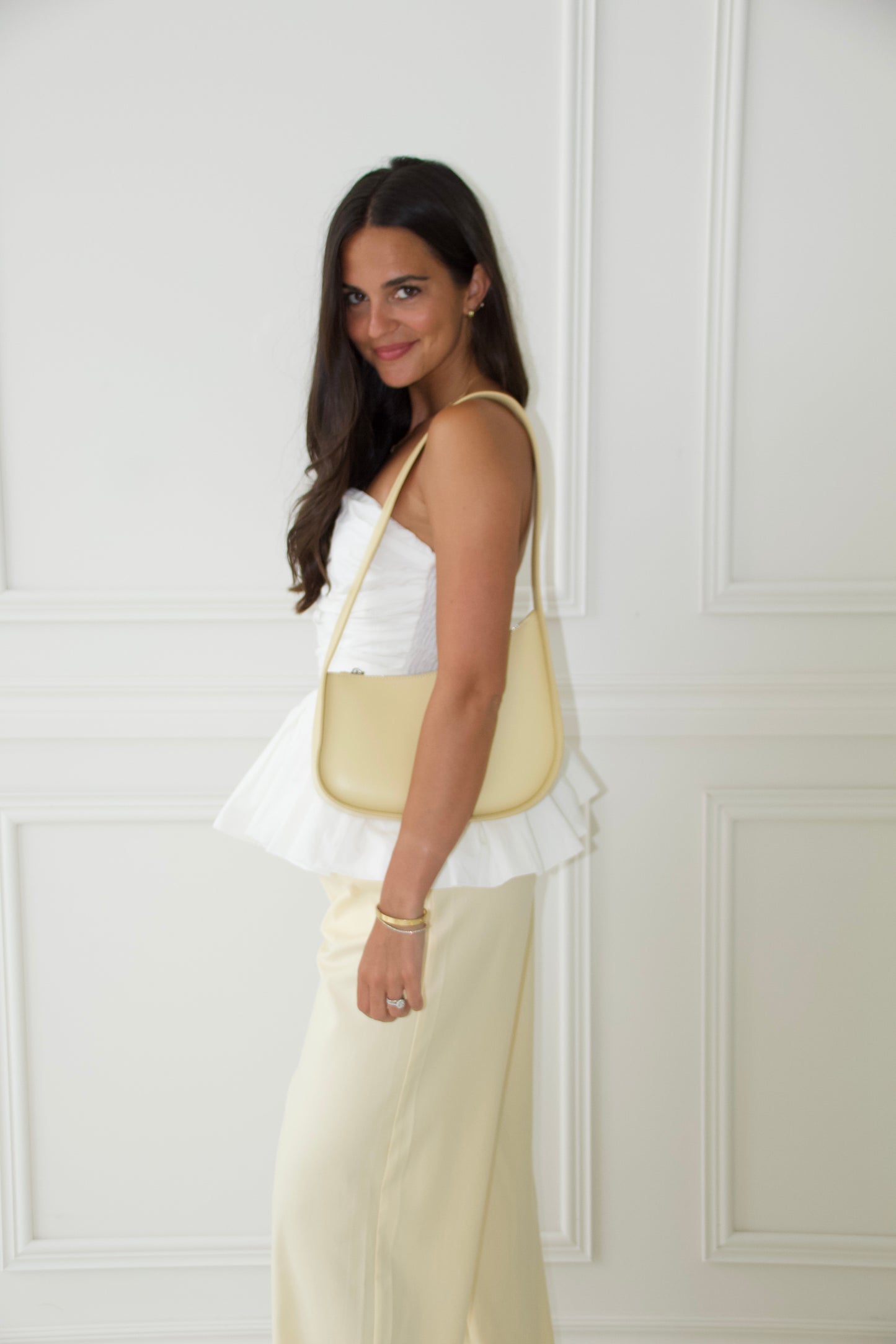 Pale Yellow Trousers