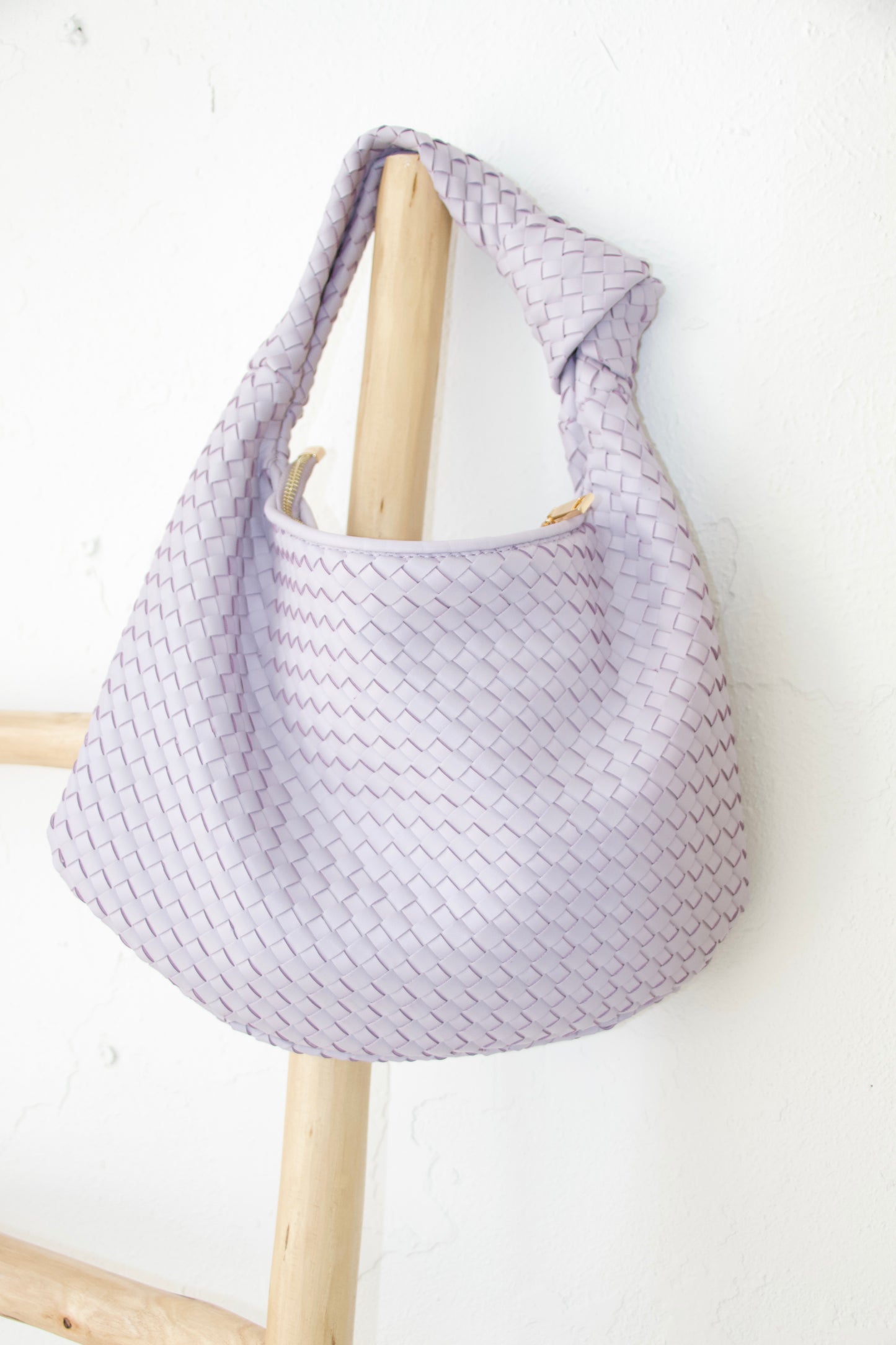 Lavender Woven Purse