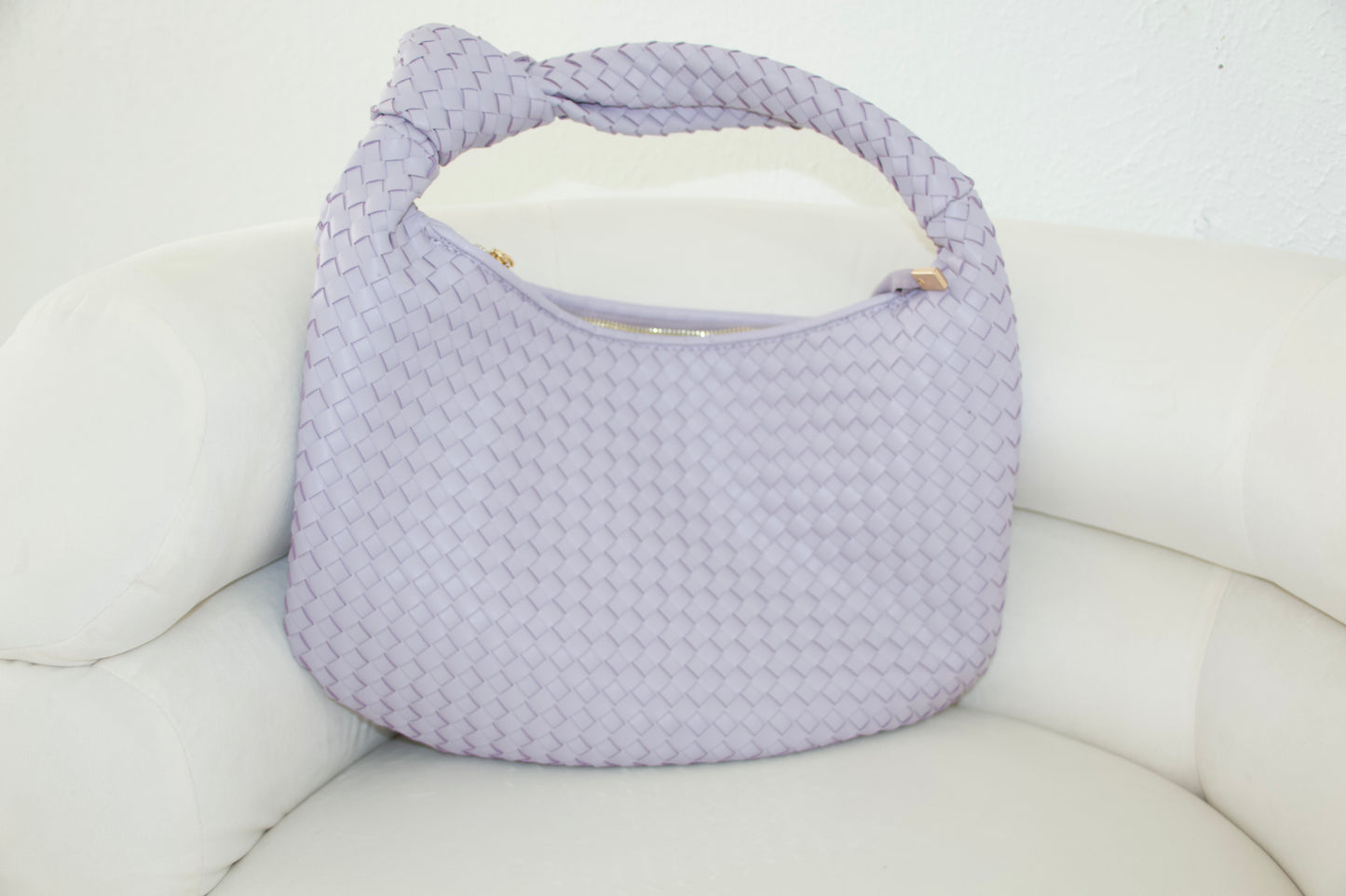 Lavender Woven Purse
