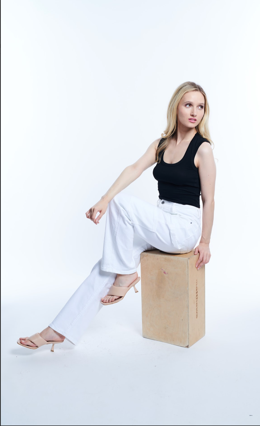 Ribbed U Neck Tank Top