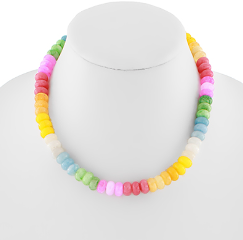 Pastel Stone Necklace