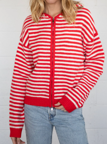Cooper Zip Up Sweater