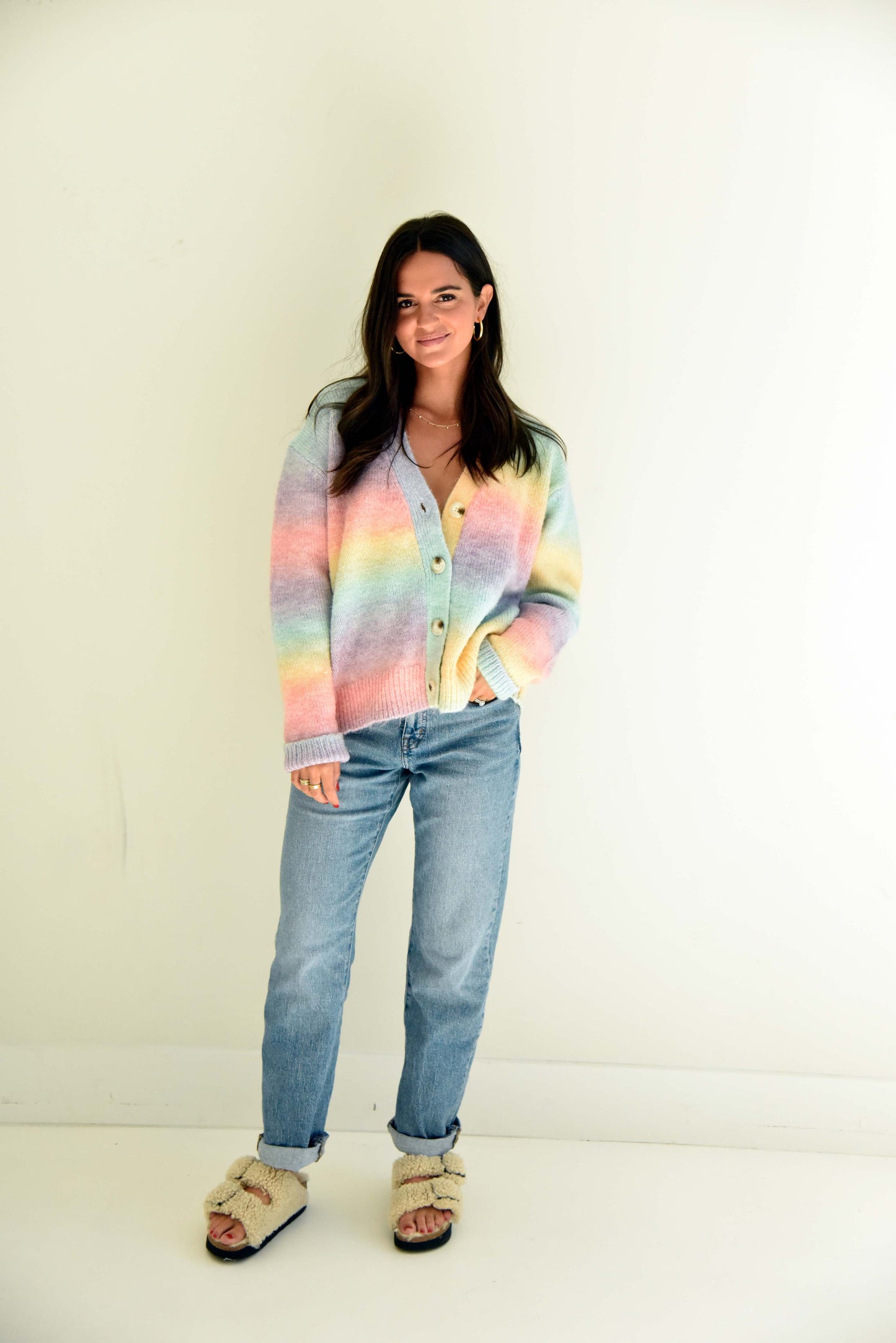 Ombre Pastel Sweater