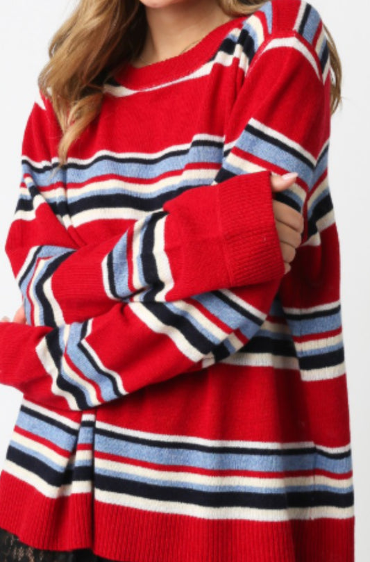 Val Striped Sweater