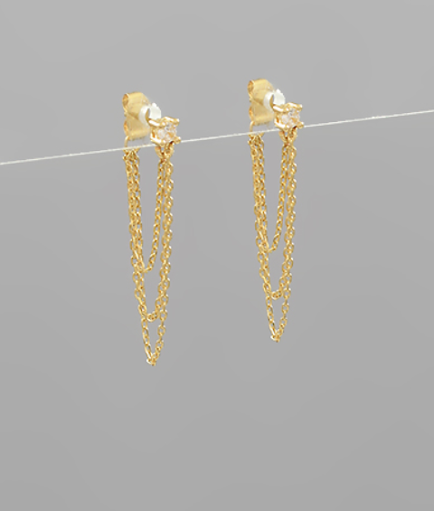 Chain Dangle Earrings