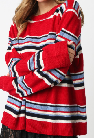 Val Striped Sweater