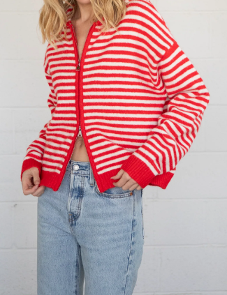 Cooper Zip Up Sweater