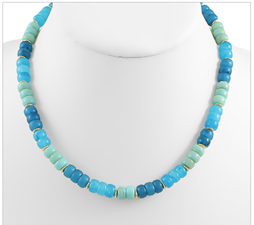 Turquoise Beaded Necklace